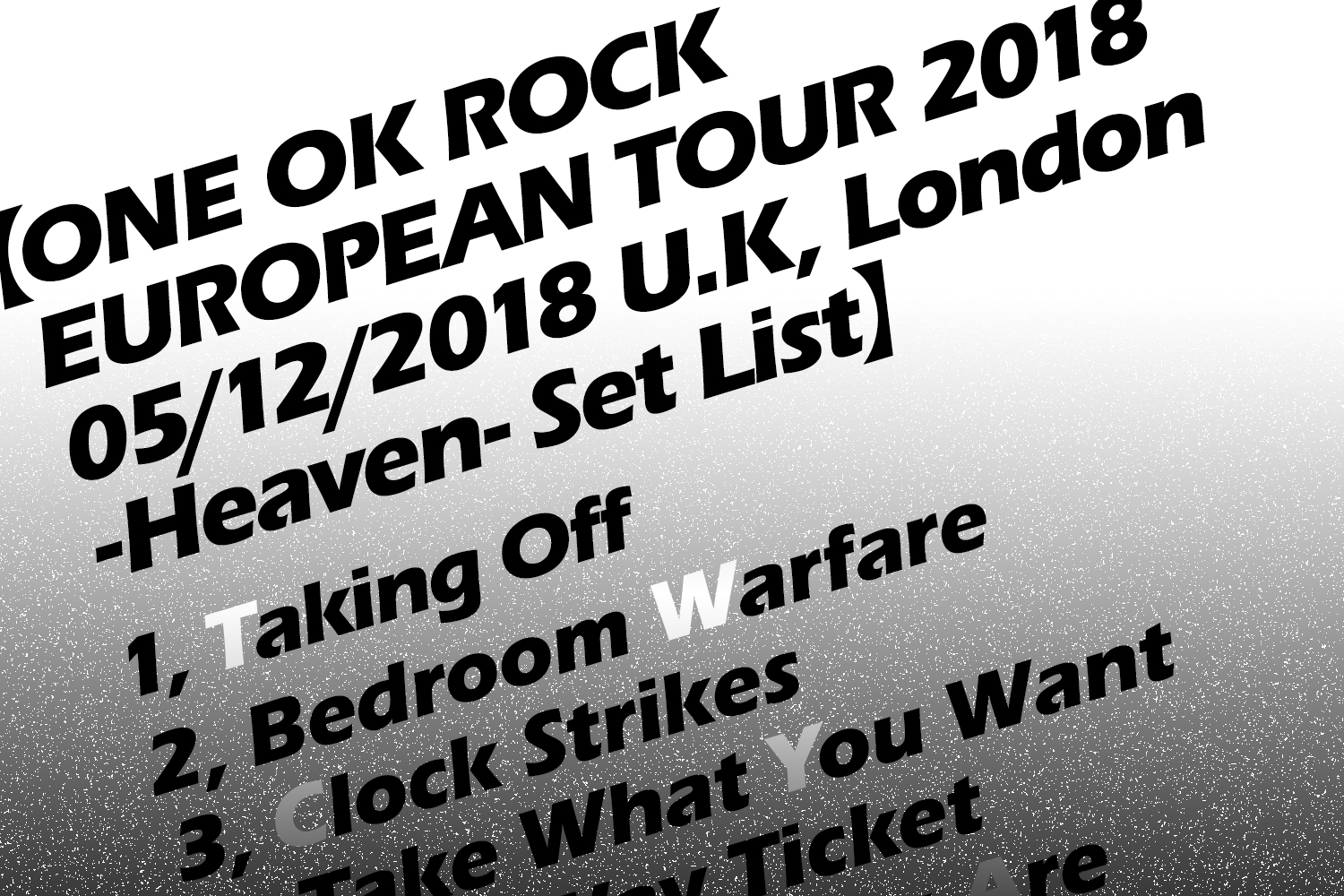20181216【Stages&Music】 ONE OK ROCK PERFORMANCE IN LONDON Review Report!